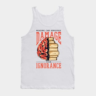 Reading books Tank Top